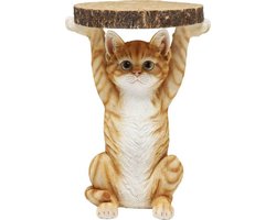 Kare Bijzettafel Animal Kat Ø33cm