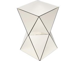 Kare Bijzettafel Luxury Triangle Champagne