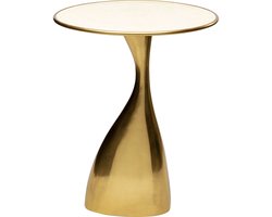 Kare Bijzettafel Spacey Gold Ø36cm