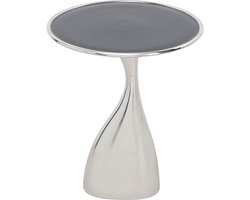 Kare Bijzettafel Spacey Silver Ø36cm