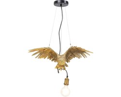 Kare Design Hanglamp Dierenlamp Uil - Goudkleurig