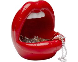 Kare Design Juwelenhouder - Deco Object - Vide-poche Red Lips - H 21 cm