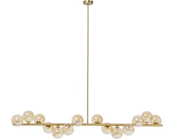 Kare Design Scala Balls Hanglamp B155 Cm - Messing