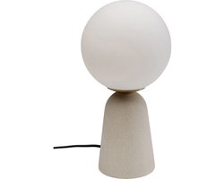 Kare Design - Tafellamp Bollie - beige - H 31 cm
