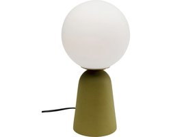 Kare Design - Tafellamp Bollie - groen - H 31 cm