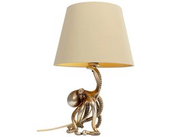 Kare Design - Tafellamp - Dierenlamp Octopus met Lampenkap