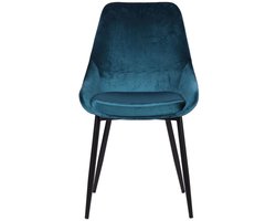 Kare Eetkamerstoel East Side Bluegreen