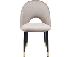 Kare Eetkamerstoel Iris Velvet Beige