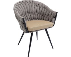 Kare Eetkamerstoel Knot Tweed