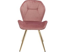 Kare Eetkamerstoel Viva Mauve
