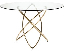 Kare Eettafel Molekular Gold