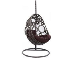 Kare Hangstoel Ibiza Brown