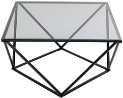 Kare Salontafel Cristallo Black