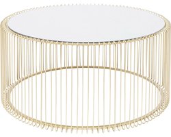 Kare Salontafel Wire Uno Brass