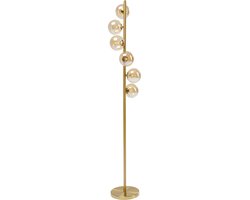 Kare Vloerlamp Scala Balls Brass 160cm