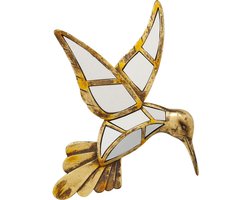 Kare Wanddecoratie Hummingbird Mirror