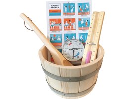 Karibu Sauna Accessoires 6-delige set (47034)