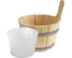 Karibu Sauna Opgietemmer - met kunststof inzetemmer (3L)