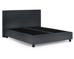 Karlsson Boxspring Autentik Tunn zonder matras - 160 x 200 cm - anthracite