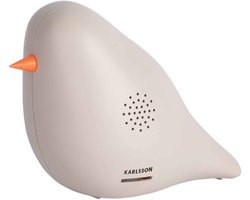 Karlsson Sound box Bird - Warmgrijs - 7.2x14.2x10.8cm - Scandinavisch - Polystyreen