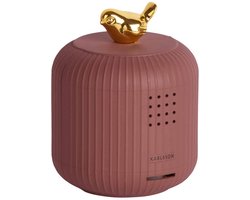 Karlsson Sound box Cadiz Bird - Bordeauxrood - 8x10.2x8cm - Scandinavisch - Polystyreen