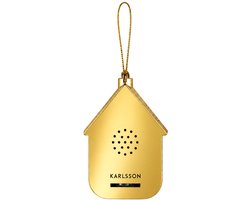 Karlsson Sound box Modern Cuckoo Mini - Goud - 8x10.2x8cm - Scandinavisch - Polystyreen