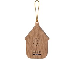 Karlsson Sound box Modern Cuckoo Mini - Lichtbruin - 3x5.4x7.2cm - Scandinavisch - Polystyreen