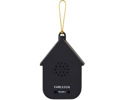 Karlsson Sound box Modern Cuckoo Mini - Zwart - 3x5.4x7.2cm - Scandinavisch - Polystyreen
