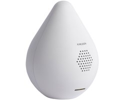 Karlsson Sound box Waterdrop - Wit - 9.1x9.6x12.4cm - Scandinavisch - Polystyreen