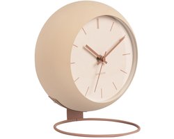 Karlsson Tafelklok Nirvana Globe - Bruin - Ø21cm -