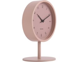 Karlsson Tafelklok Stark - Roze - Ø15cm - Modern