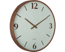 Karlsson - Wall Clock Detalle Large - Groen - Ø50,8cm