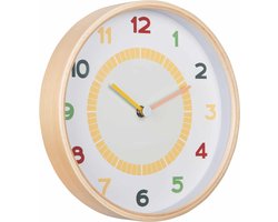 Karlsson Wandklok Chico - Multicolor - Ø25cm - Wandklok Scandinavisch