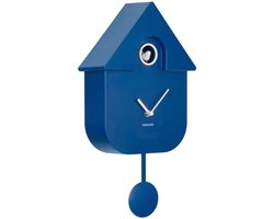 Karlsson Wandklok Modern Cuckoo - Blauw - 8.5x21.5x41cm - Wandklok Modern