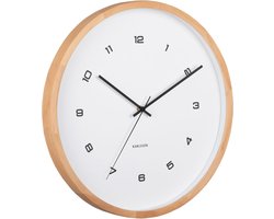 Karlsson Wandklok Modesta - Wit - 5.5x41.6x41.6cm - Wandklok Modern
