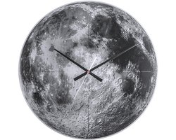 Karlsson Wandklok Moon - Spiegel glas - Ø60cm - Scandinavisch