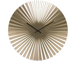 Karlsson Wandklok Sensu - Staal Goud - Ø40cm - Scandinavisch