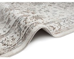 Karpet24 Creation - Luxe Crème Vloerkleed met Oosterse Stijl-140 x 200 cm