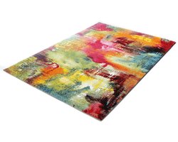 Karrpet24 Vloerkleed Belis Kleurrijk 20754 – Modern Abstract Design, Duurzaam en Geschikt voor Elke Ruimte-200 x 290 cm