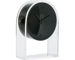 Kartell - Air du Temps Clock Transpartent /Cryst Black
