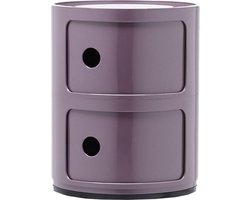 Kartell Bijzettafel Componibili Small - Paars