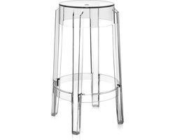 Kartell - Charles Ghost Barstoel - Transparant
