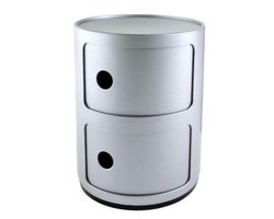 Kartell - Componibili 2 - zilver