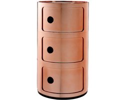 Kartell - Componibili kast Kartell - 3-deurs - koper
