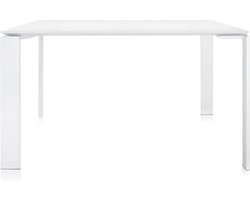 Kartell Four Tafel 190 Wit-wit