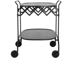 Kartell Gastone serveerwagen met wielen 68x62x70 cm