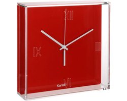 Kartell Klok Tic&Tac - Rood