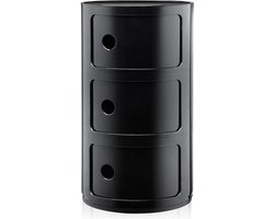 Kartell Opbergkastje Componibili Large - Zwart