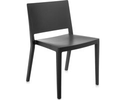 Kartell Stoel Lizz Mat - Zwart
