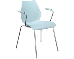 Kartell Stoel Maui Armleuningen - Blauw